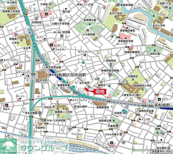 地図(間取図)