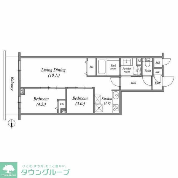 間取図(平面図)