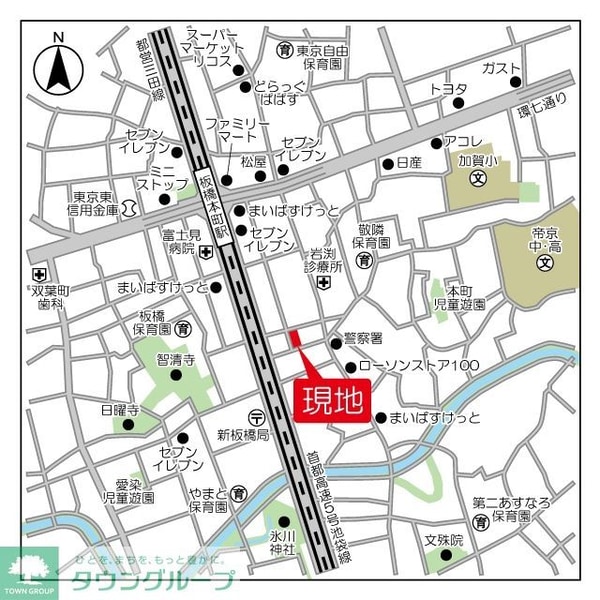 地図(間取図)