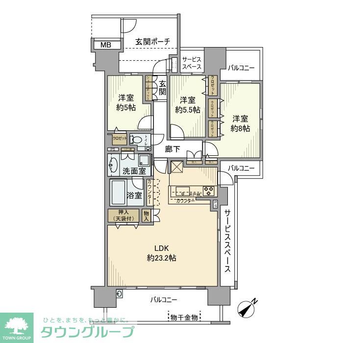 間取図