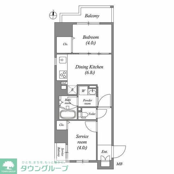 間取図(平面図)