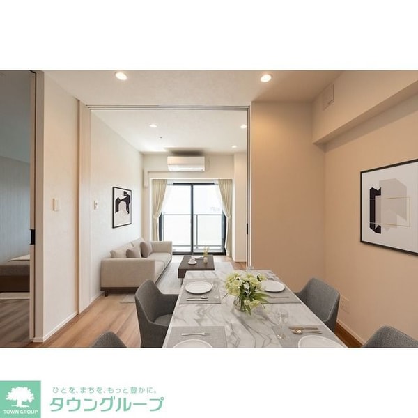 リビング・居室(家具・調度品等はCG 加工です。)