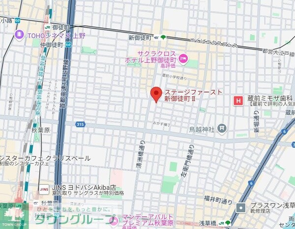 地図(間取図)
