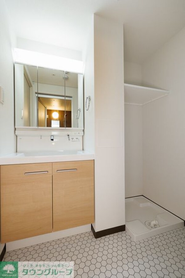 洗面(※写真は同タイプ住戸です。)