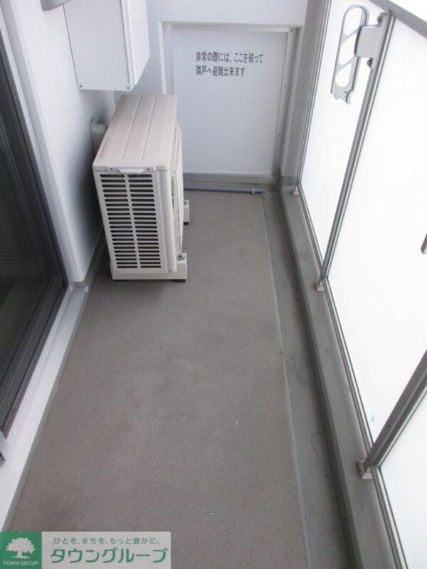 バルコニー(Cタイプ2017年5月撮影)