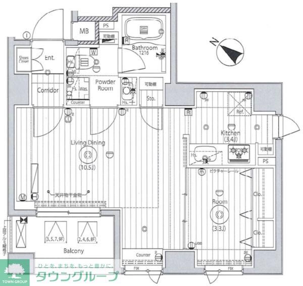 間取図