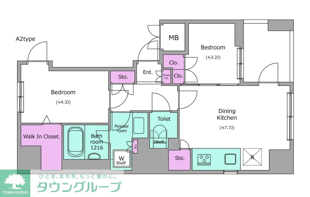 間取図