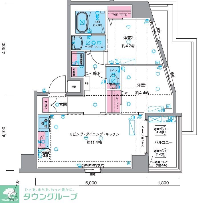 間取図