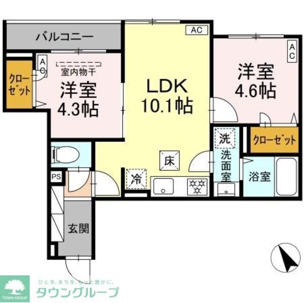 間取図(平面図)