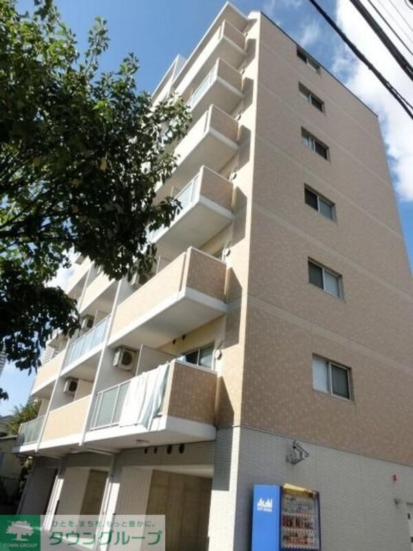 外観(オートロックエントランスの綺麗なマンション。)