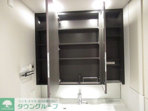 洗面(洗面台収納　※新築未入居)