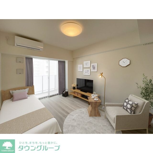物件内観写真2　(家具・調度品等はCG 加工です。実際の賃貸住居 には含まれ…)