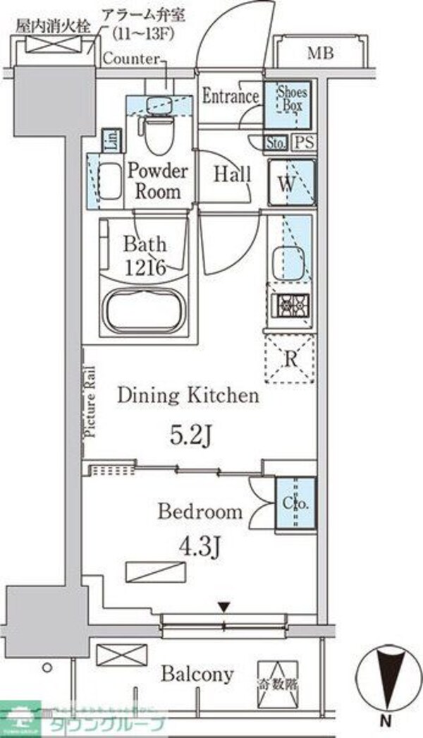 間取図(平面図)