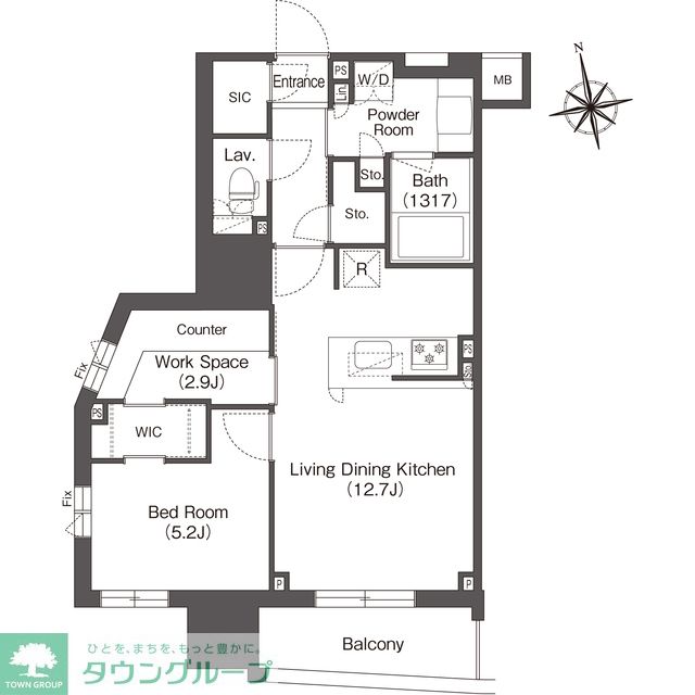 間取図