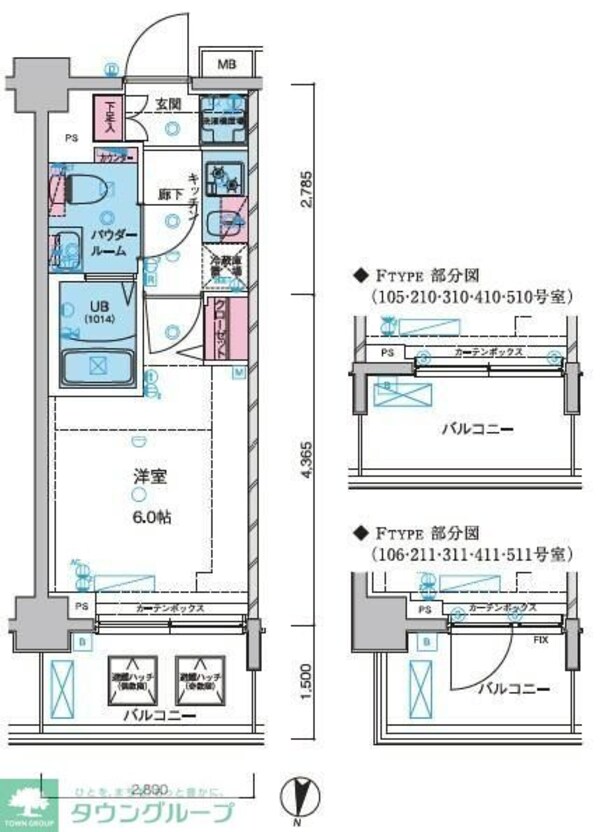 間取図(平面図)