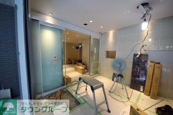 エントランス(建設中)