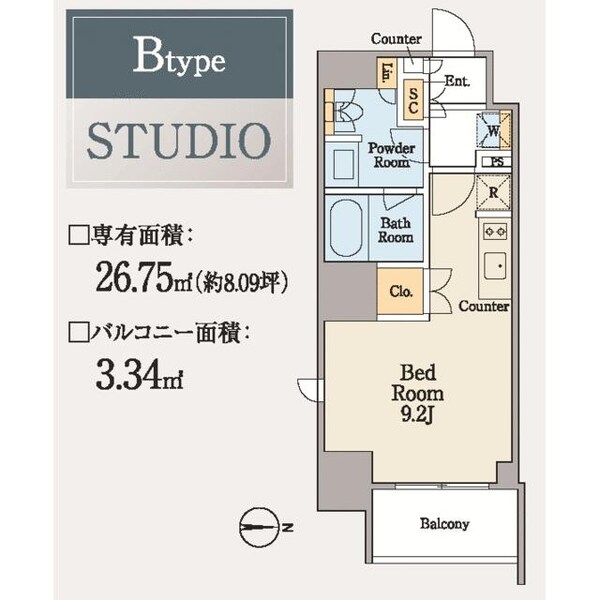 間取図(平面図)