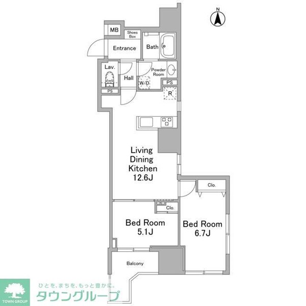 間取図(平面図)