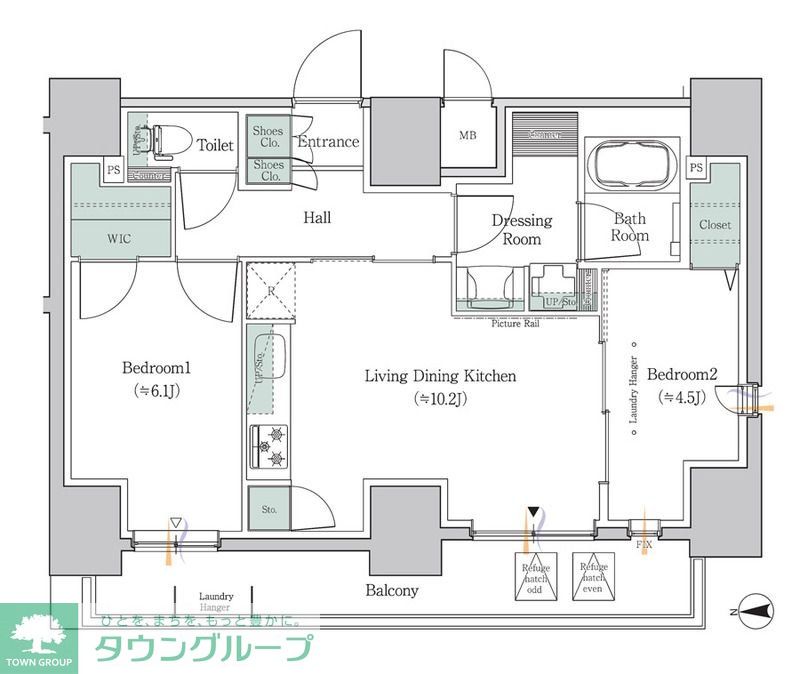 間取図