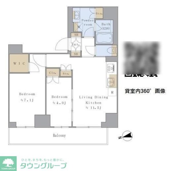 間取図(平面図)
