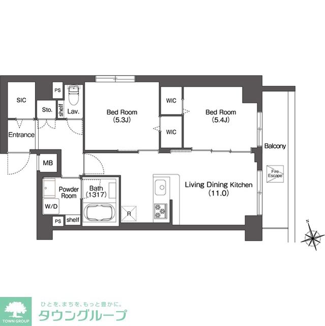 間取図