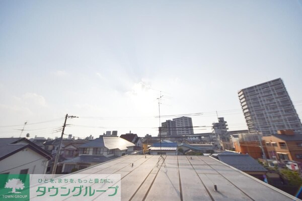 眺望(駐車場)