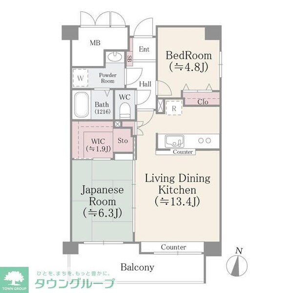 間取図(平面図)