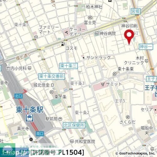 地図(間取図)