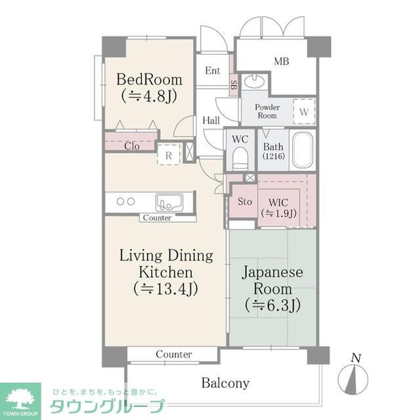 間取図(平面図)
