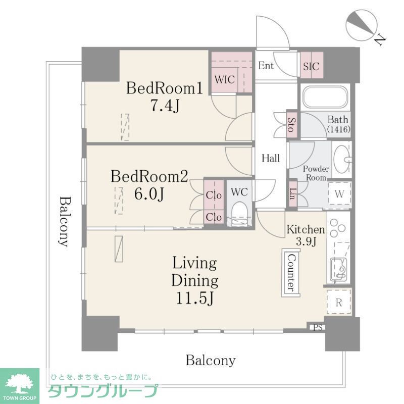 間取図