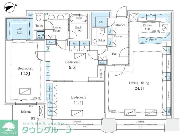間取図