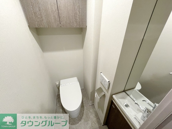 トイレ(お問合せは(株)タウンハウジングレジデンス事業部【03-…)