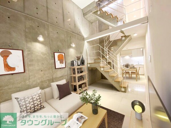 リビング・居室(※参考写真　家具は付いておりません。)
