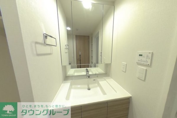 洗面(Gタイプ2023年6月撮影 パノラマ画像から切り取ったもの…)