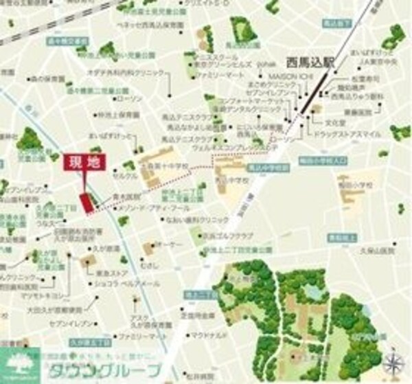 地図(★タウンハウジング蒲田店取り扱い★)