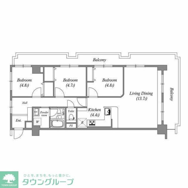 間取図(平面図)
