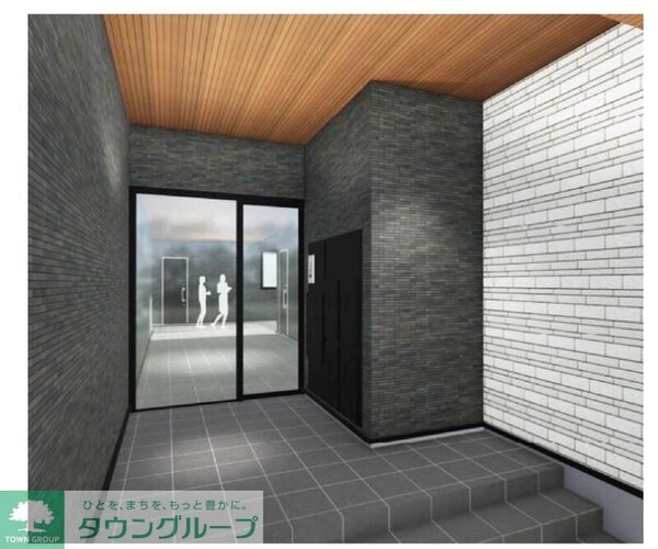エントランス(お問合せは(株)タウンハウジング東京へ)