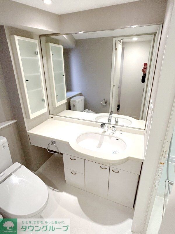 洗面(見せる収納もできちゃう洗面台)