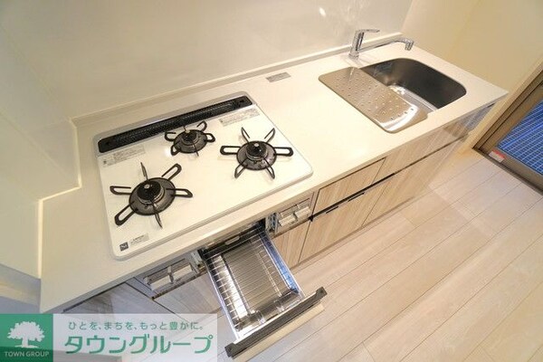 キッチン(【初期費用分割・クレカ対応】一都三県のお部屋探しは2025…)