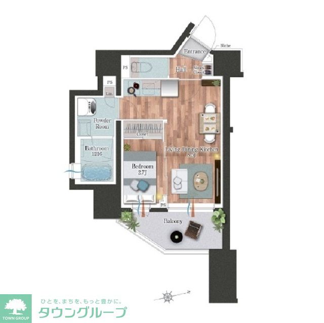 間取図
