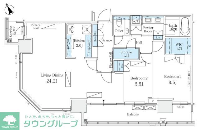 間取図
