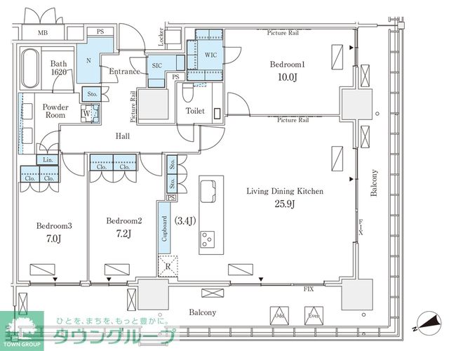間取図