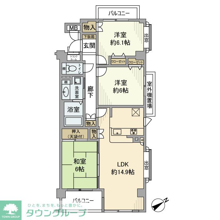 間取図