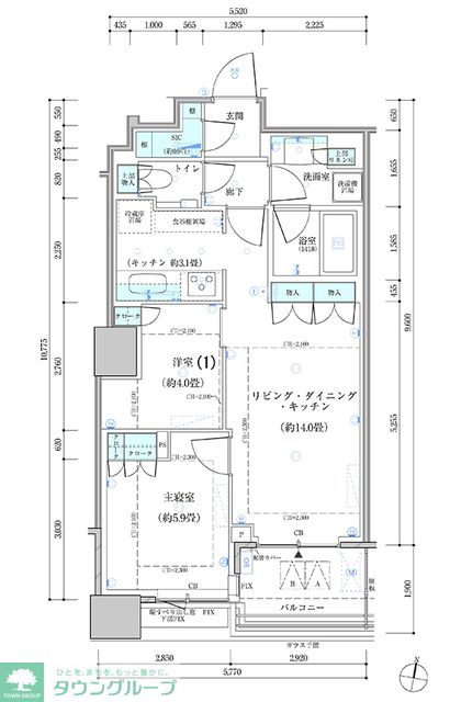 間取図