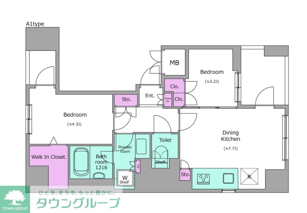 間取図
