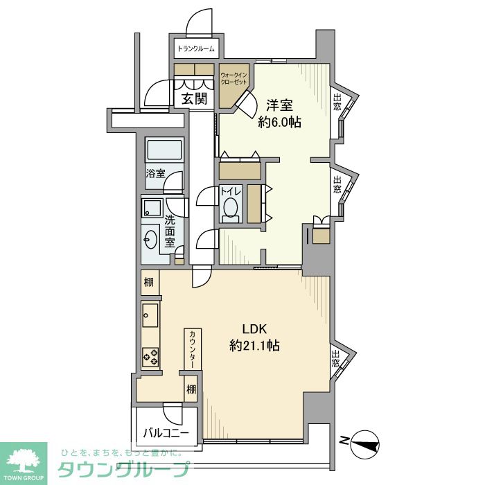 間取図