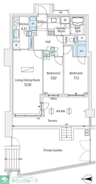 間取図