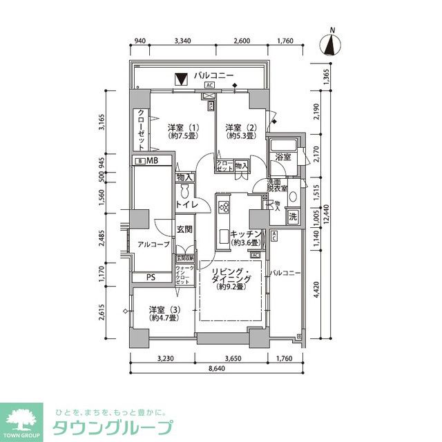間取図