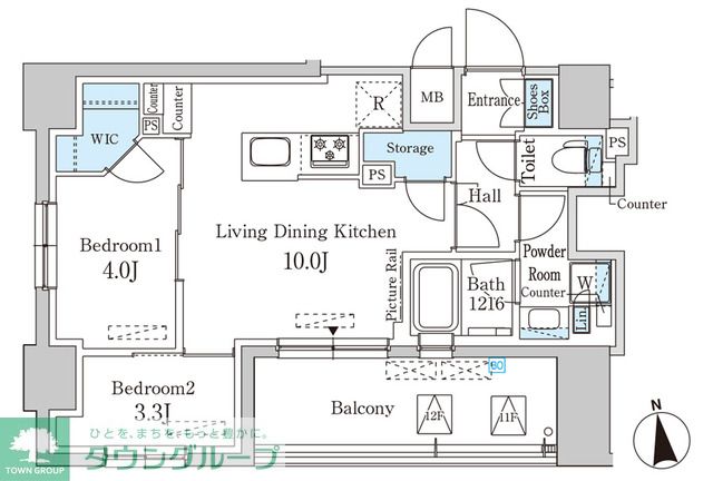 間取図