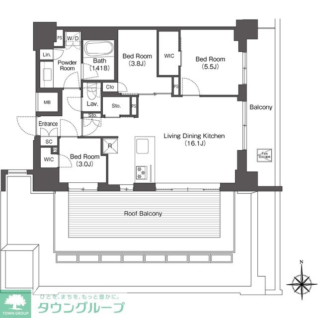 間取図